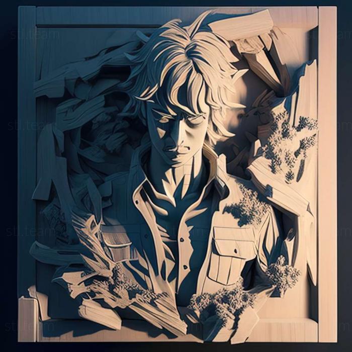 3D модель Людина з бензопилою Тацукі Фудзімото (STL)
